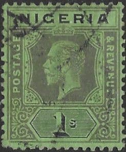 Nigeria 1914 King George V SG 8d Fine Used