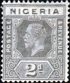 Nigeria 1921 King George V SG 18 Fine Mint