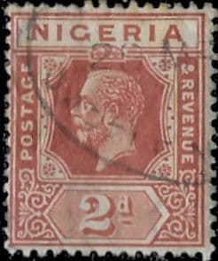 Nigeria 1921 King George V SG 19 Fine Used