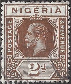 Nigeria 1921 King George V SG 20 Fine Used