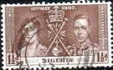 Nigeria 1937 SG 47 George VI Coronation Fine Used
