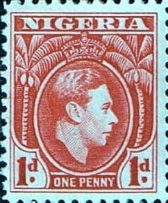 Nigeria 1938 SG 50 George VI Head Fine Mint