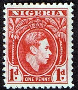Nigeria 1938 SG 50a George VI Head Fine Mint