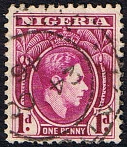 Nigeria 1938 SG 50b George VI Head Fine Used