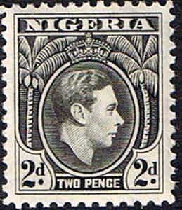 Nigeria 1938 SG 52 George VI Head Fine Mint