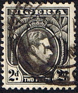 Nigeria 1938 SG 52 George VI Head Fine Used