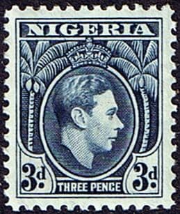 Nigeria 1938 SG 53 George VI Head Fine Mint