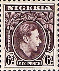 Nigeria 1938 SG 55 George VI Head Fine Mint
