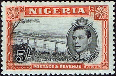 Nigeria 1938 SG 59 Niger at Jebba Fine Mint