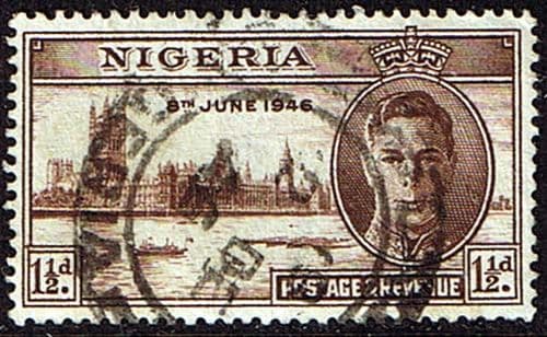Nigeria 1946 SG 60 Victory Fine Used