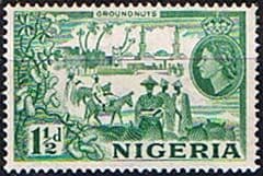 Nigeria 1953 SG 71 Ground Nuts Fine Mint