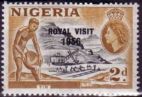 Nigeria 1956 Royal Visit Fine Mint