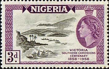 Nigeria 1958 SG 82 Victoria Centenary Fine Mint