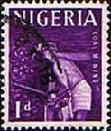 Nigeria 1961 SG 90 Minning Fine Used