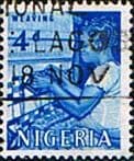 Nigeria 1961 SG 94 Weaving Fine Used