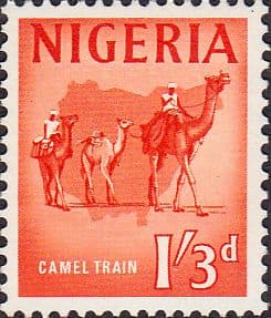Nigeria 1961 SG 97 Camel Train Fine Mint