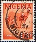 Nigeria 1961 SG 97 Camel Train Fine Used