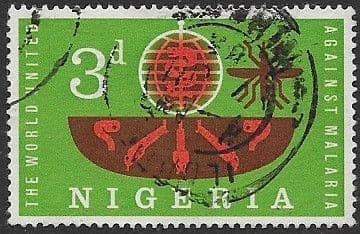 Nigeria 1962 Malaria Eradication SG 116 Fine Used