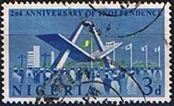 Nigeria 1962 SG 120 National Monument Fine Used