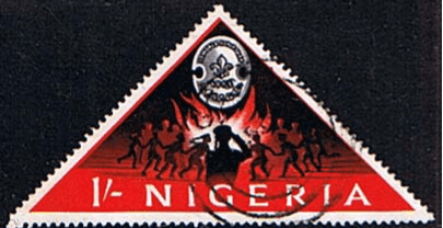 Nigeria 1963 Scout Jambore SG 134 Fine Used