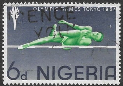 Nigeria 1964 Tokyo Olympics SG 154 Fine Used