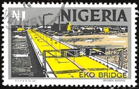 Nigeria 1973  Eko Bridge SG 289 Fine Used