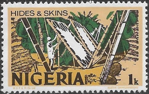Nigeria 1973 SG 280 Hides and Skins Fine Mint