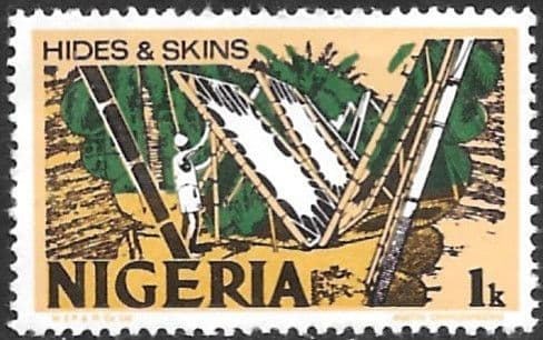 Nigeria 1973 SG 280 Hides and Skins Fine Mint