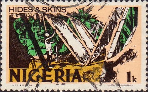 Nigeria 1973 SG 280 Hides and Skins Fine Used