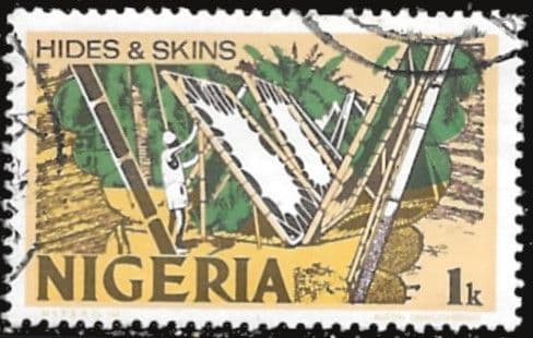 Nigeria 1973 SG 280a Hides and Skins Fine Used