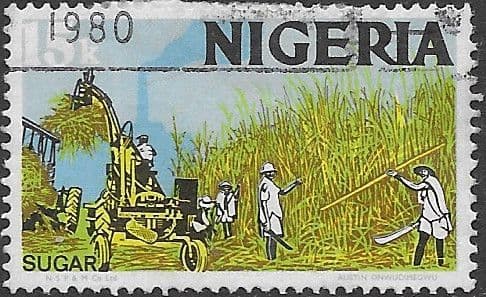 Nigeria 1973 SG 298 Sugar Cane Harvesting Fine Used