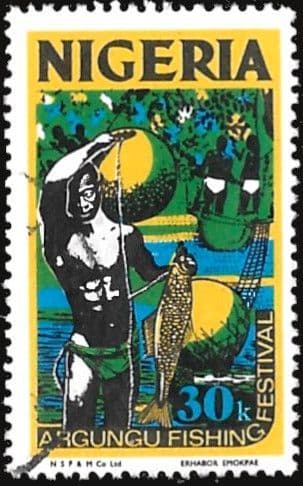 Nigeria 1974 Argungu Fishing Festival SG 302 Fine Used