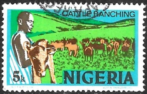 Nigeria 1974 Cattle ranching SG 293 Fine Used