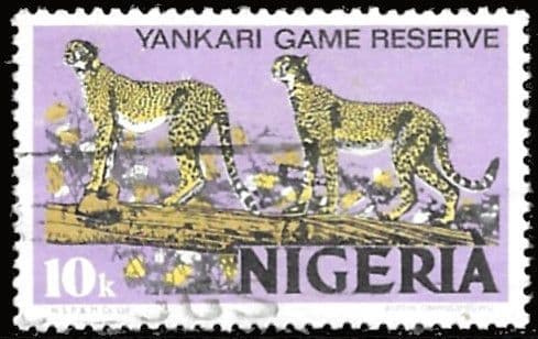Nigeria 1974 Cheetahs, Yankari Game Reserve SG 296 Fine Used