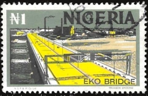 Nigeria 1974 Eko Bridge SG 305 Fine Used