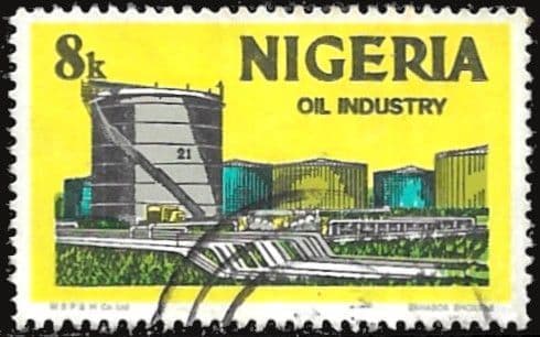 Nigeria 1974 Oil refinery SG 295 Fine Used