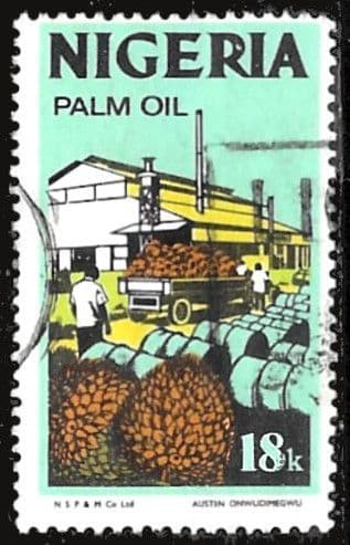 Nigeria 1974 Palm oil production SG 299 Fine Used
