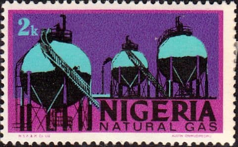 Nigeria 1974 SG 281 Natural Gass Fine Mint
