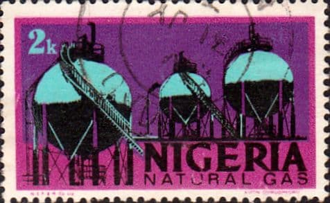 Nigeria 1974 SG 291 Natural Gass Fine Used