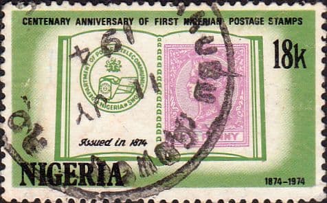Nigeria 1974 SG 323 Stamp Centenary Fine Used