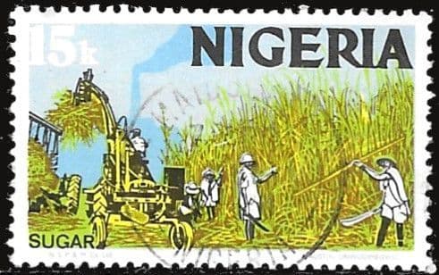 Nigeria 1974 Sugar cane harvesting SG 298 Fine Used