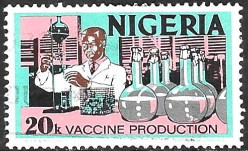 Nigeria 1974 Vaccine production SG 300 Fine Used
