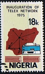 Nigeria 1975 Inauguration of Telex Network SG 333 Fine Used
