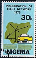 Nigeria 1975 Inauguration of Telex Network SG 334 Fine Used