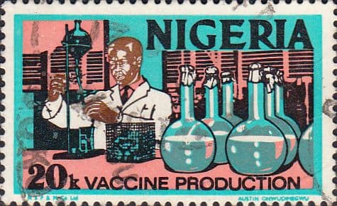 Nigeria 1975 SG 348 Vaccine Production Fine Used