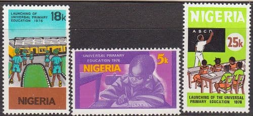Nigeria 1976 Primary Educationary Education Set Fine Mint