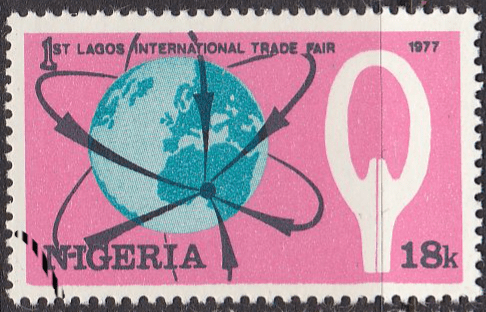 Nigeria 1977 Lagos Trade Fair SG 374 Fine Used