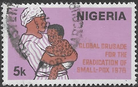 Nigeria 1978 Eradication of Smallpox SG 384 Fine Used