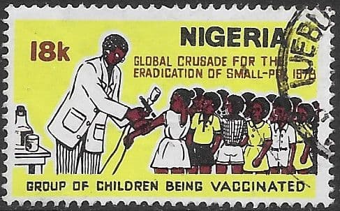 Nigeria 1978 Eradication of Smallpox SG 386 Fine Used