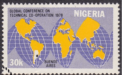 Nigeria 1978 Technical Co-operation SG 378 Fine Used 1